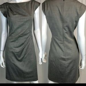 Gray Tailored BOSS Hugo Boss Dress Size 6